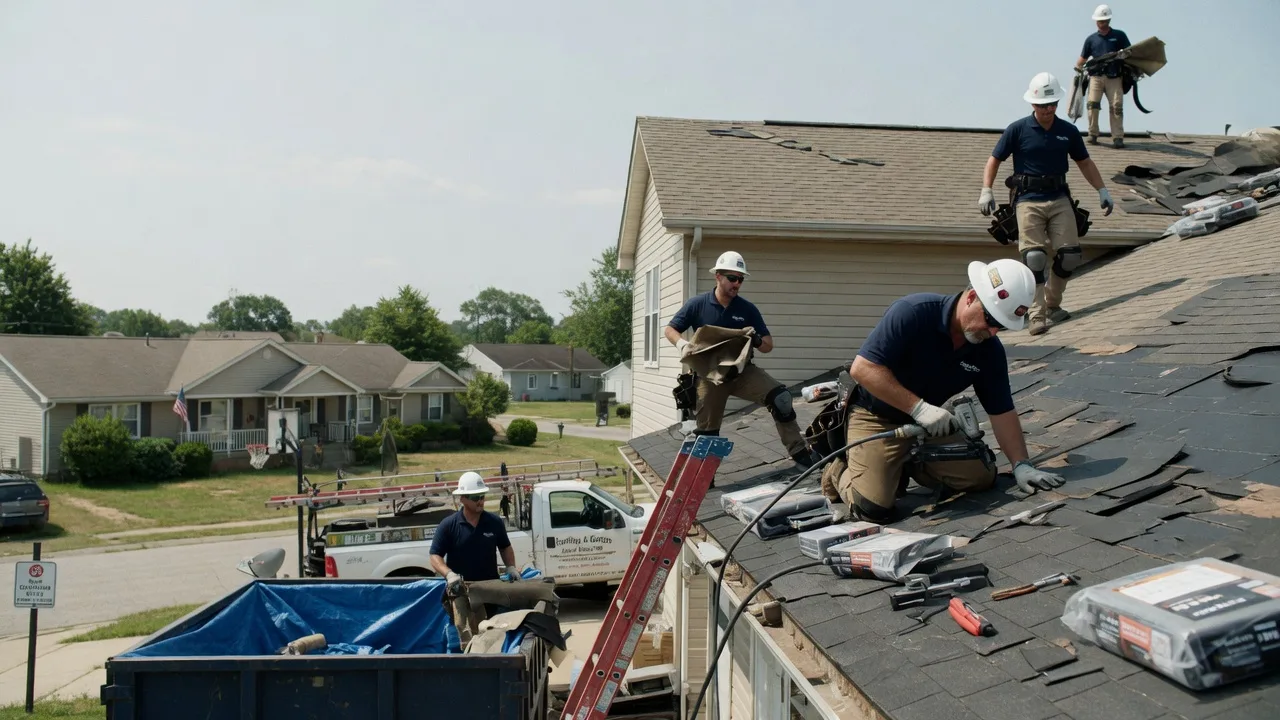 Roof Replacement in Franklin Furnace, OH near me